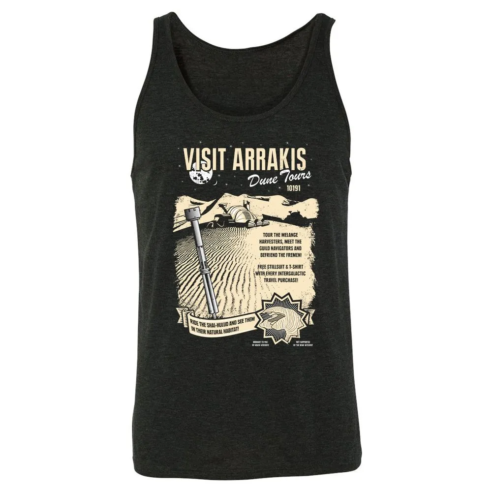 Unisex Jersey Tank - VWPNSK4X - Charcoal Black Triblend - 5