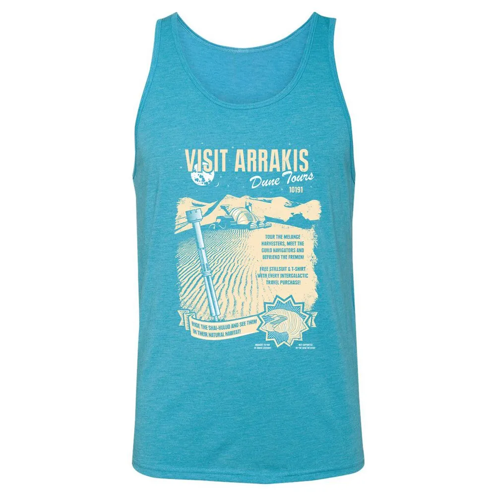 Unisex Jersey Tank - VWPNSK4X - Aqua Triblend - 3