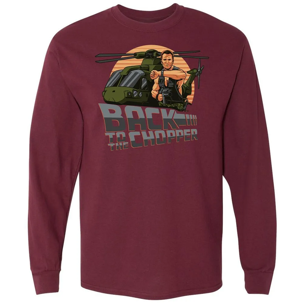 Long Sleeve T-Shirt - CW5HDRU7 - Maroon - 11
