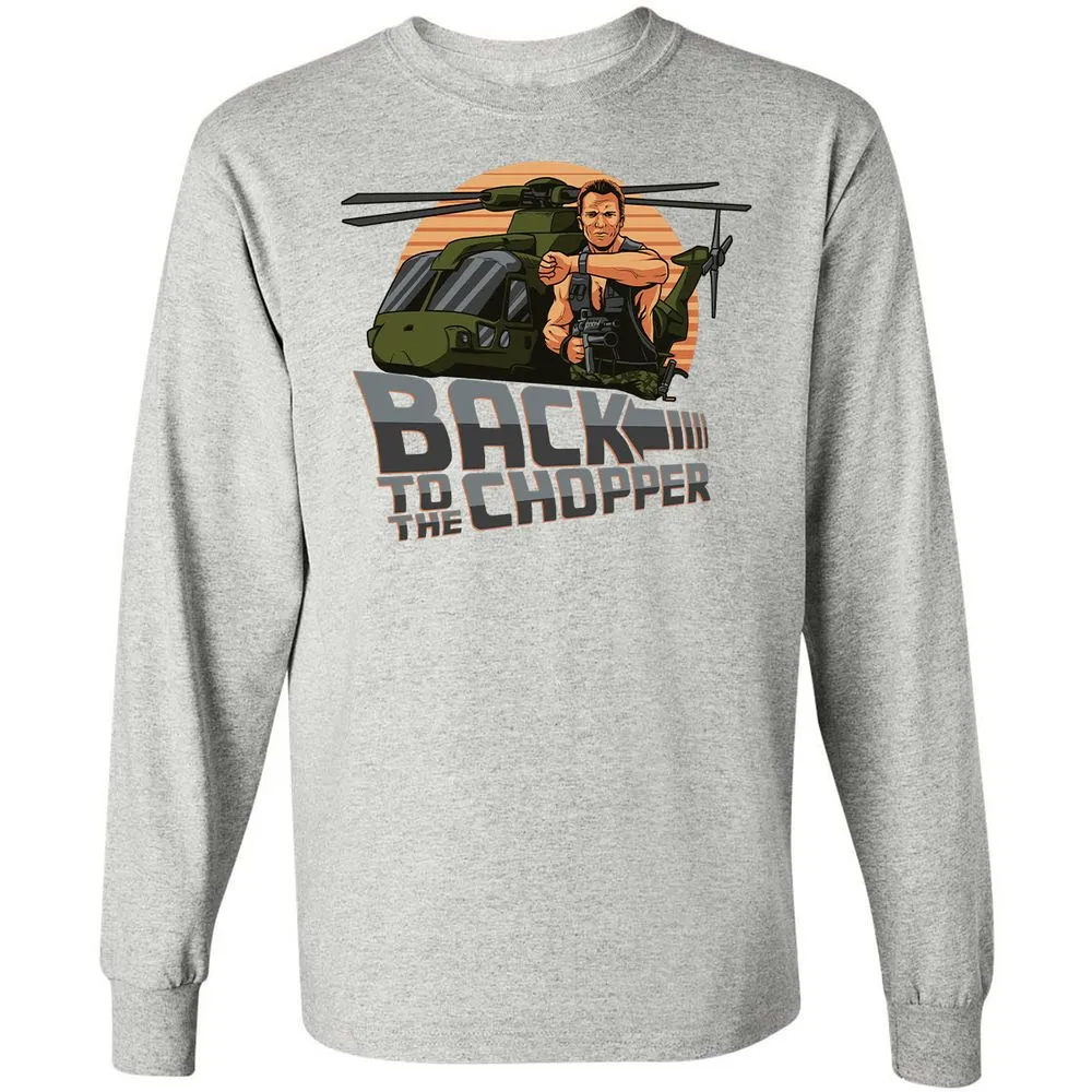 Long Sleeve T-Shirt - CW5HDRU7 - Ash - 7