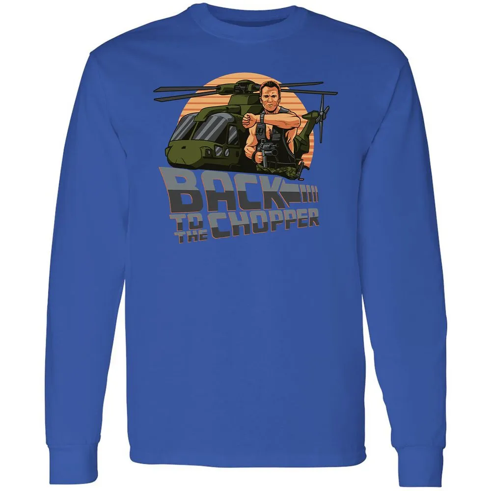 Long Sleeve T-Shirt - CW5HDRU7 - Royal - 8