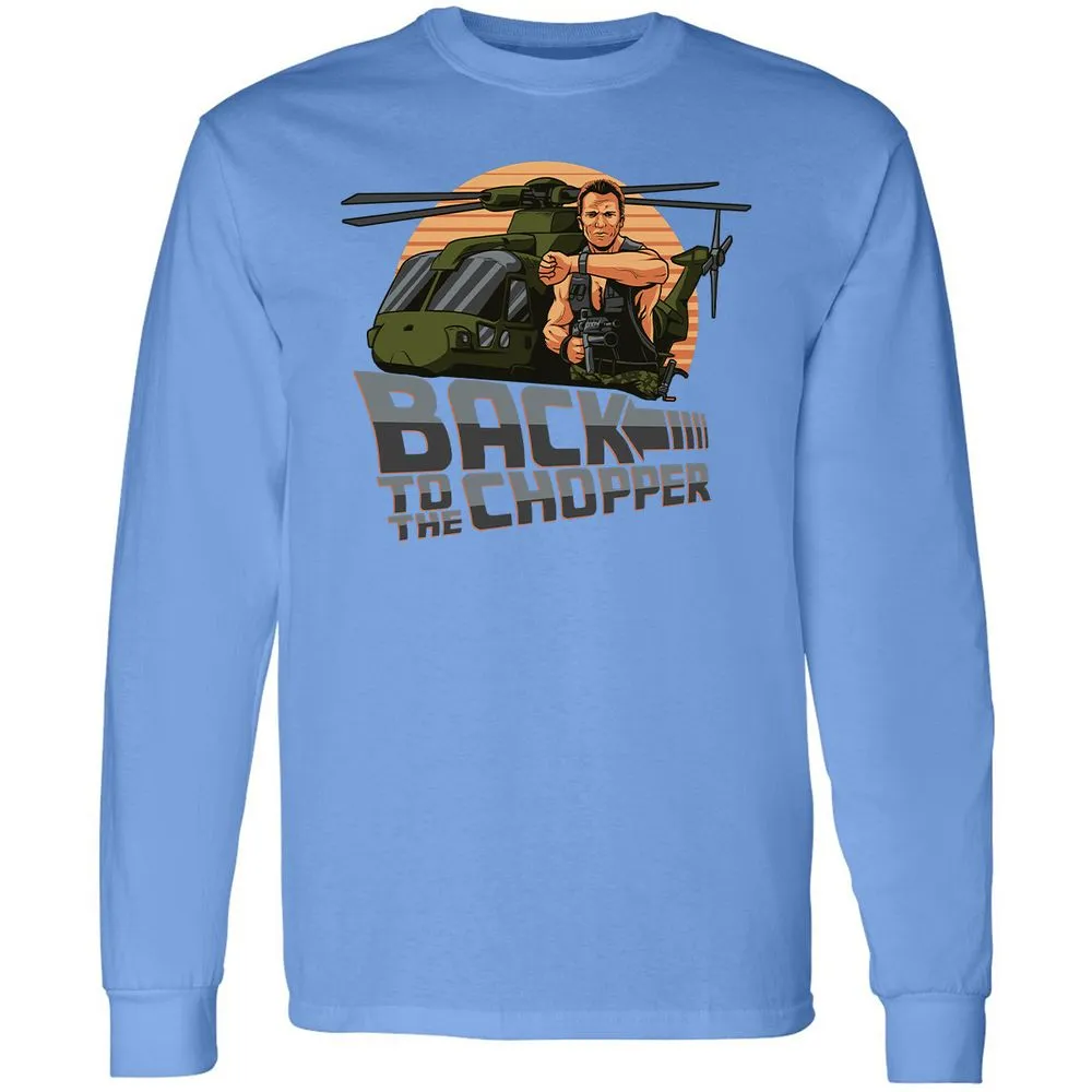 Long Sleeve T-Shirt - CW5HDRU7 - Carolina Blue - 12