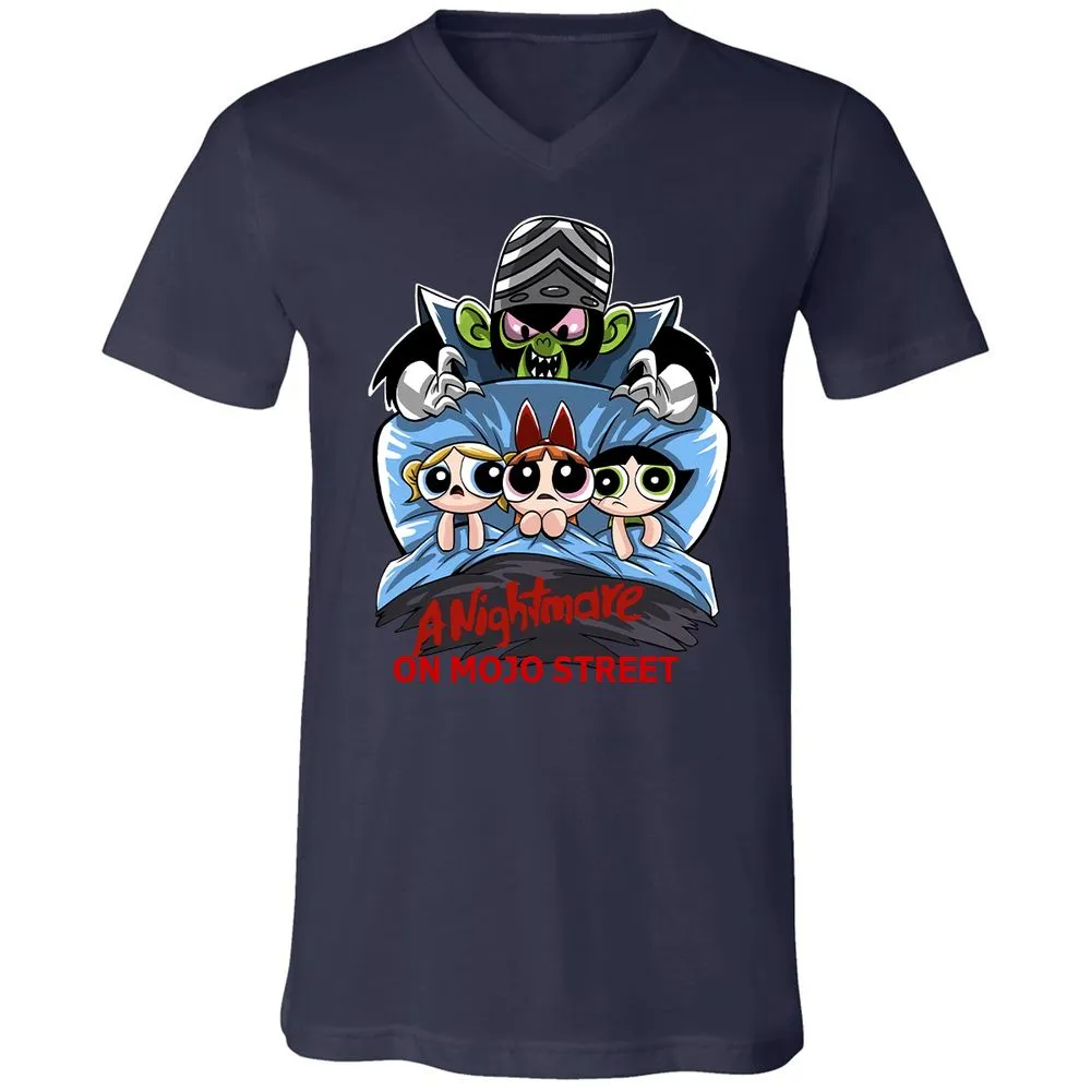 Unisex V-Neck T-Shirt - DC7TEKXX - Navy - 2