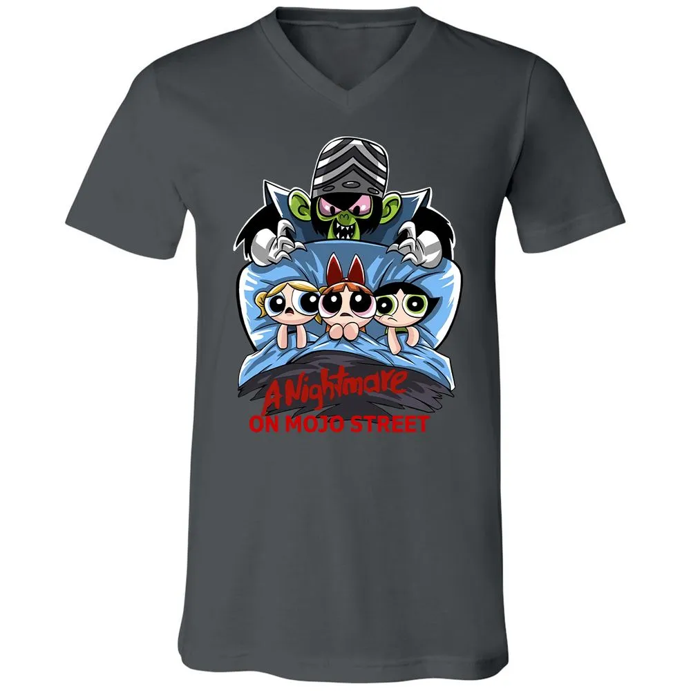 Unisex V-Neck T-Shirt - DC7TEKXX - Asphalt - 12