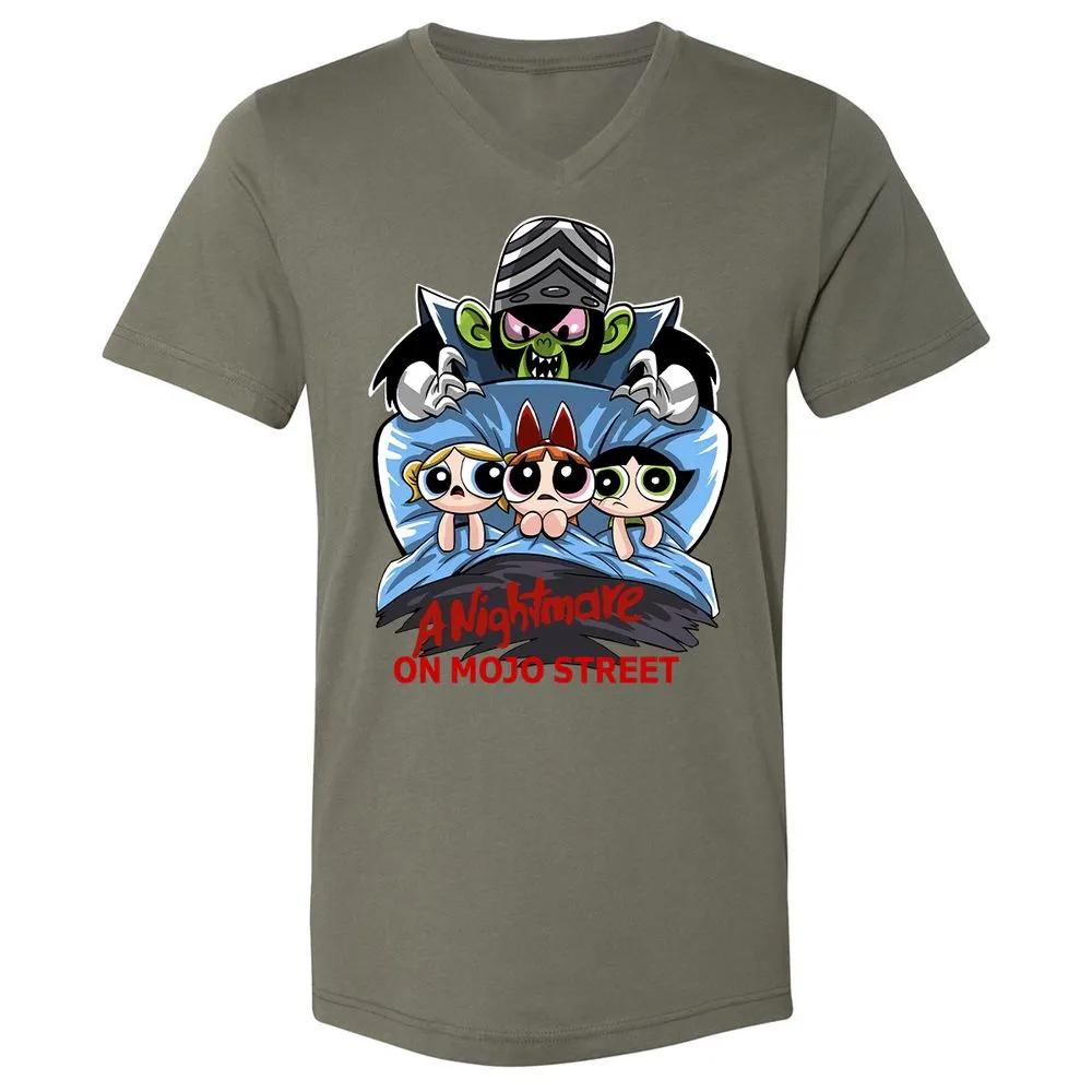 Unisex V-Neck T-Shirt - DC7TEKXX - Military Green - 10