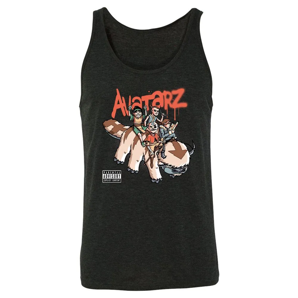Unisex Jersey Tank - 8YT6SZQ2 - Charcoal Black Triblend - 5