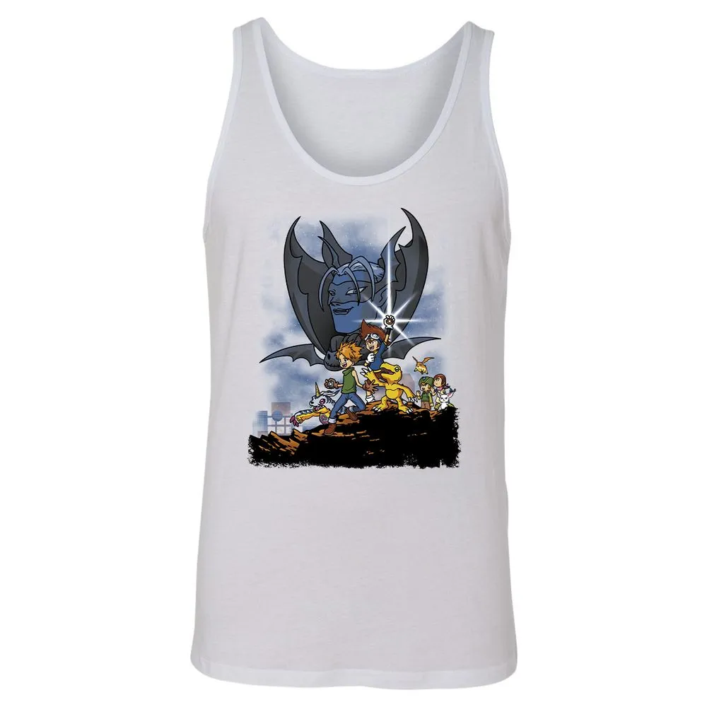 Unisex Jersey Tank - E3UF9U59 - White - 14