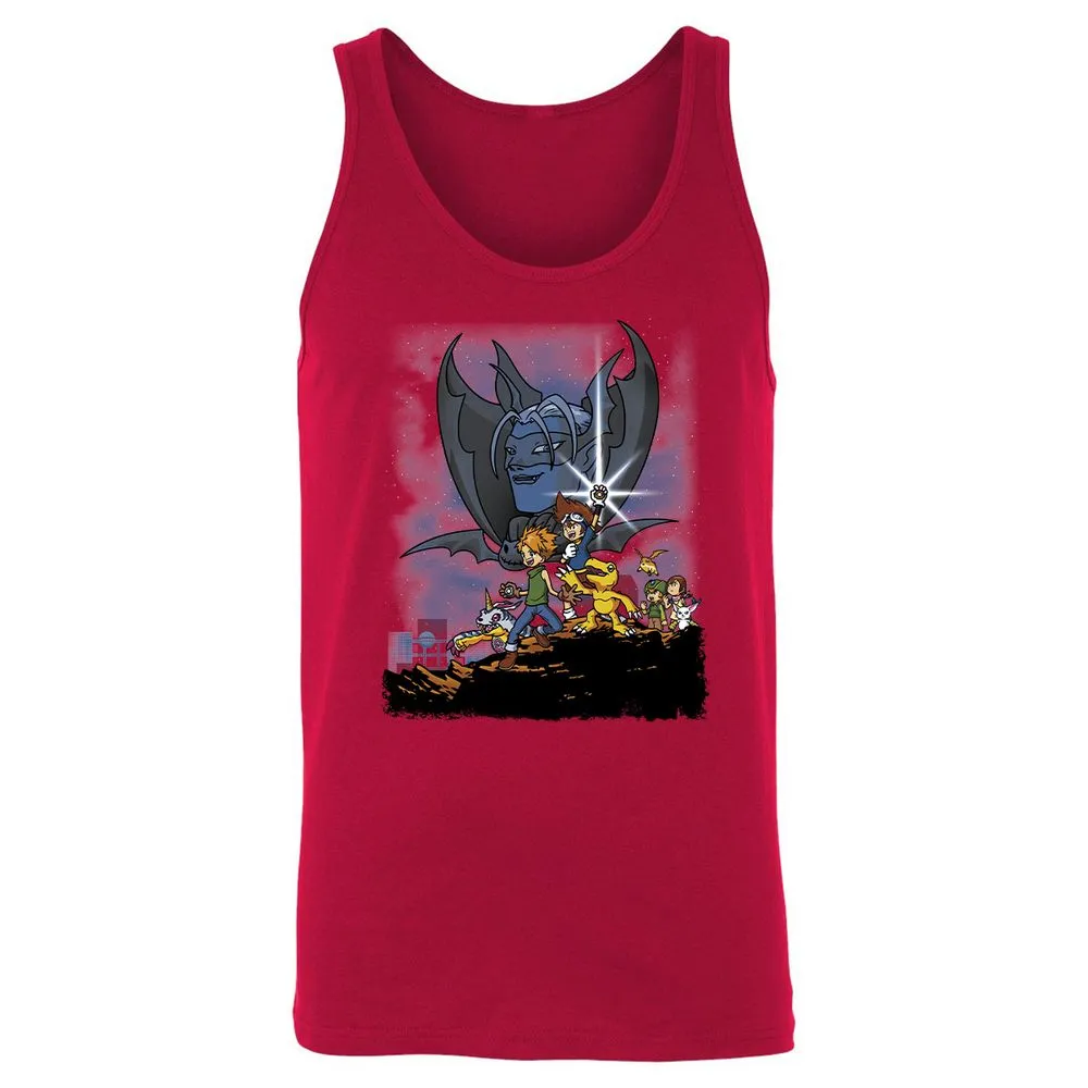 Unisex Jersey Tank - E3UF9U59 - Red - 11