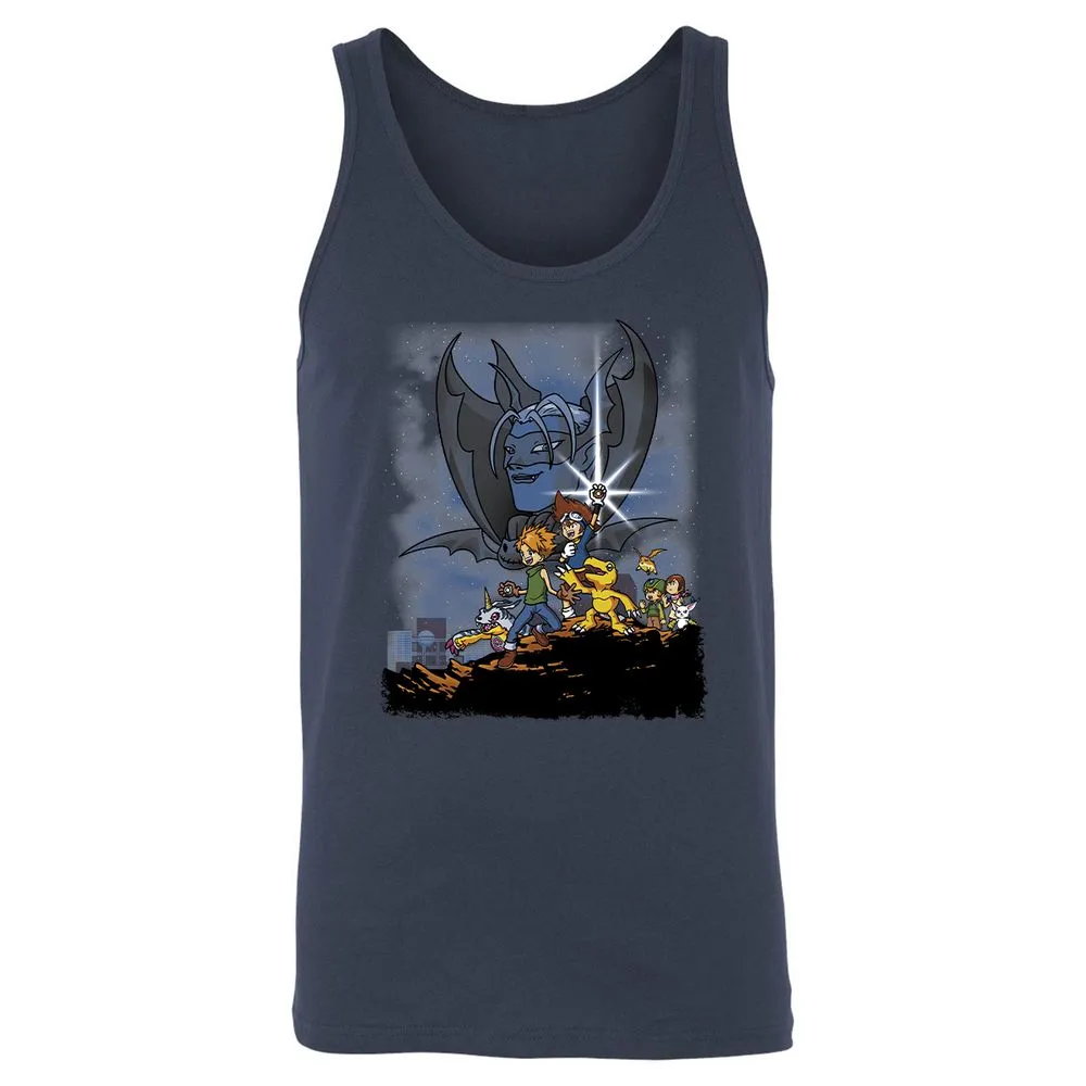 Unisex Jersey Tank - E3UF9U59 - Navy - 2