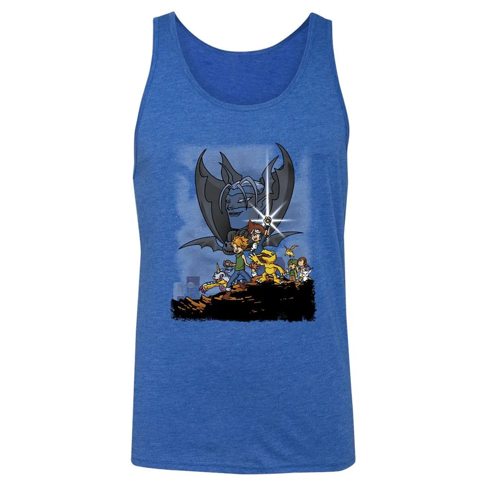 Unisex Jersey Tank - E3UF9U59 - True Royal Triblend - 12