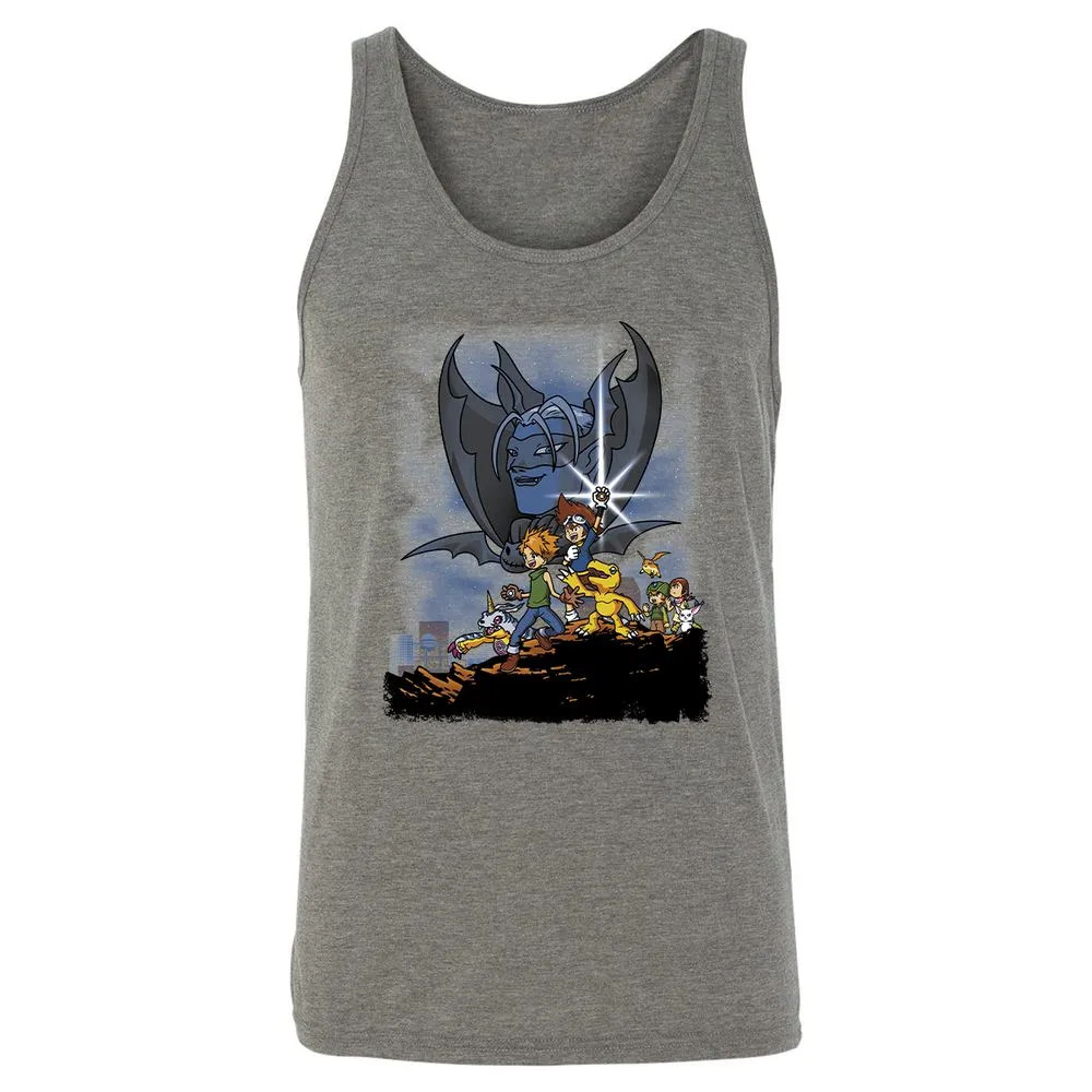 Unisex Jersey Tank - E3UF9U59 - Grey Triblend - 8