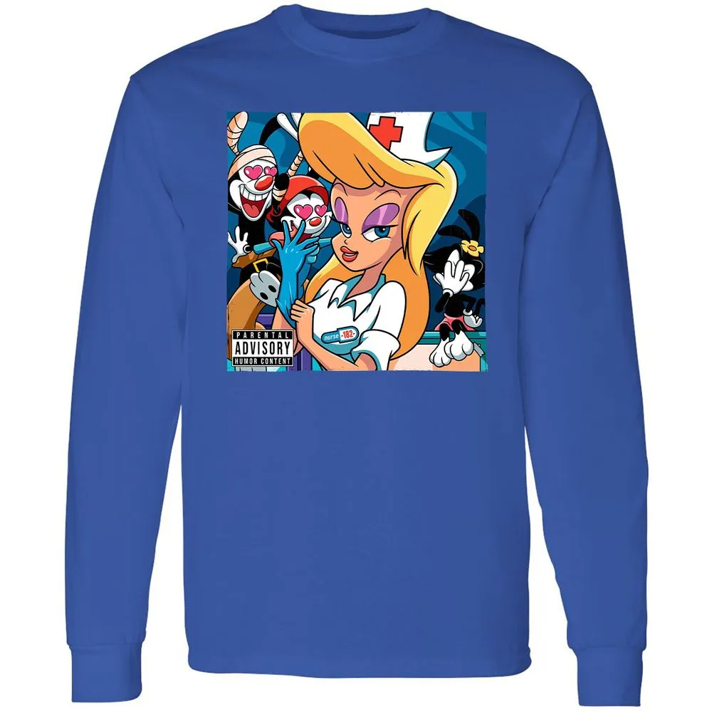Long Sleeve T-Shirt - V33JU64P - Royal - 8