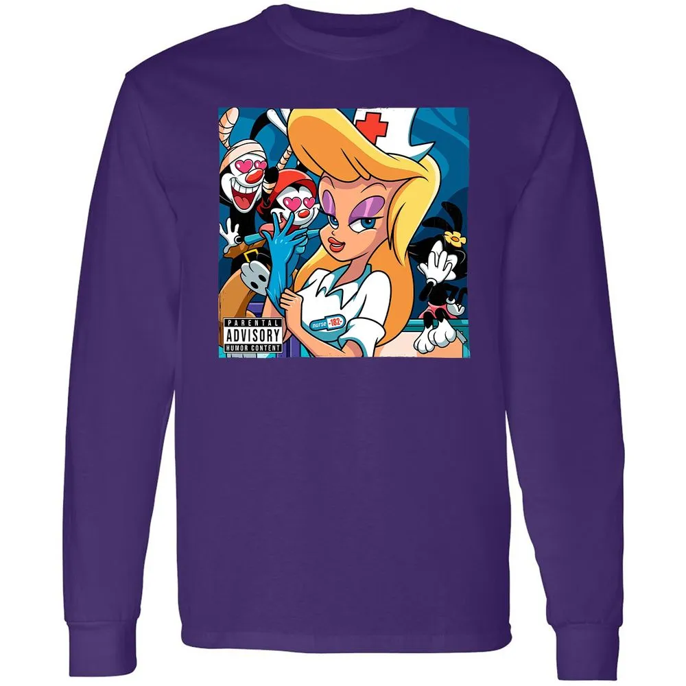 Long Sleeve T-Shirt - V33JU64P - Purple - 13