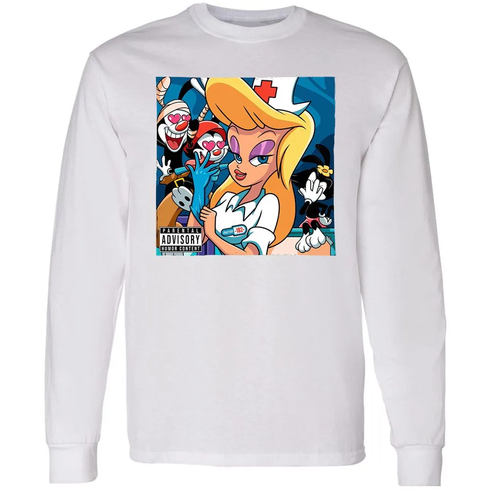 Long Sleeve T-Shirt - V33JU64P - White - 5