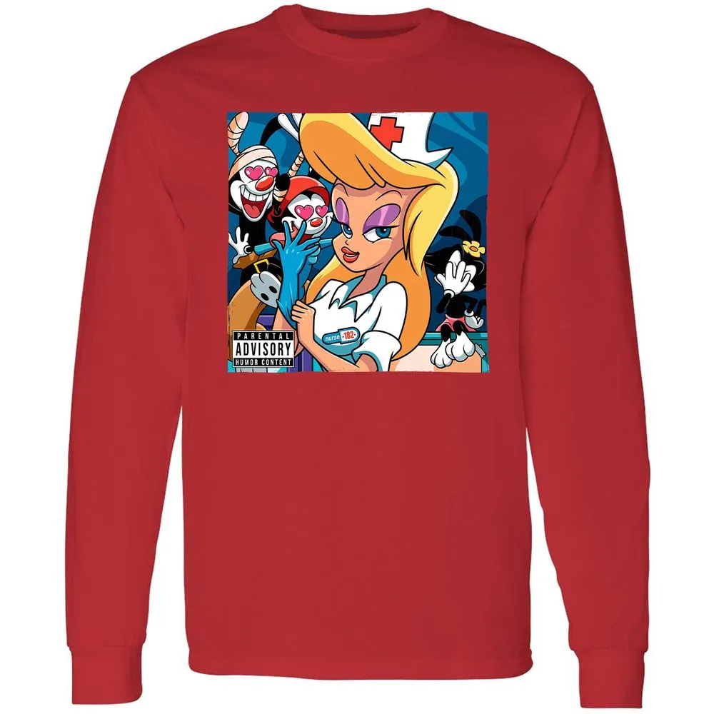 Long Sleeve T-Shirt - V33JU64P - Red - 14