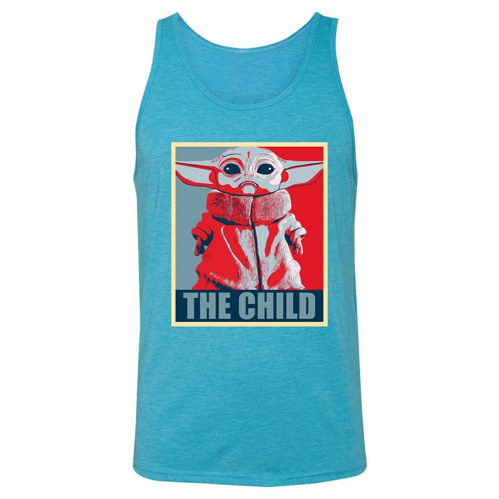 Unisex Jersey Tank - A2J6AVNJ - Aqua Triblend - 3