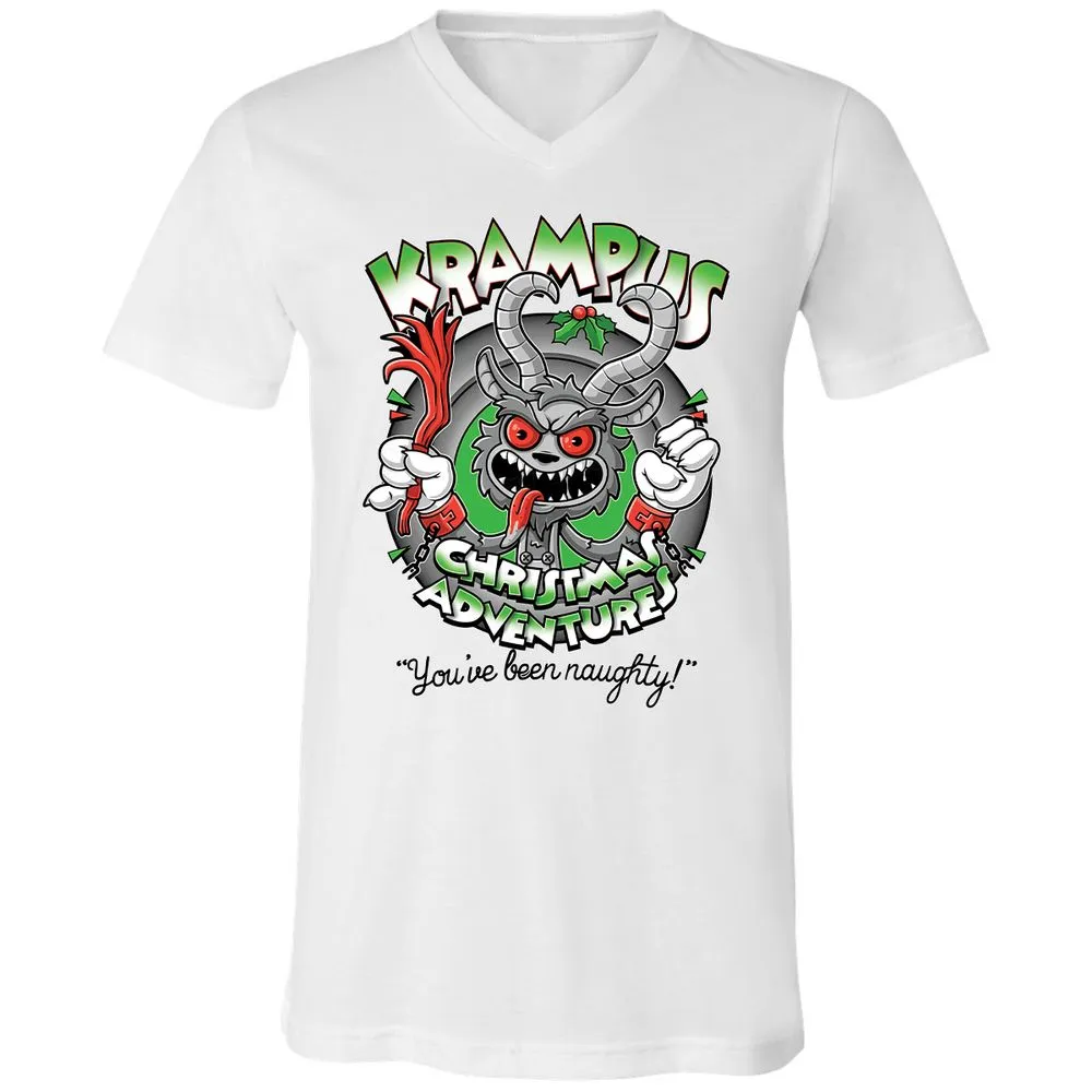 Unisex V-Neck T-Shirt - TTQQH2DU - White - 5