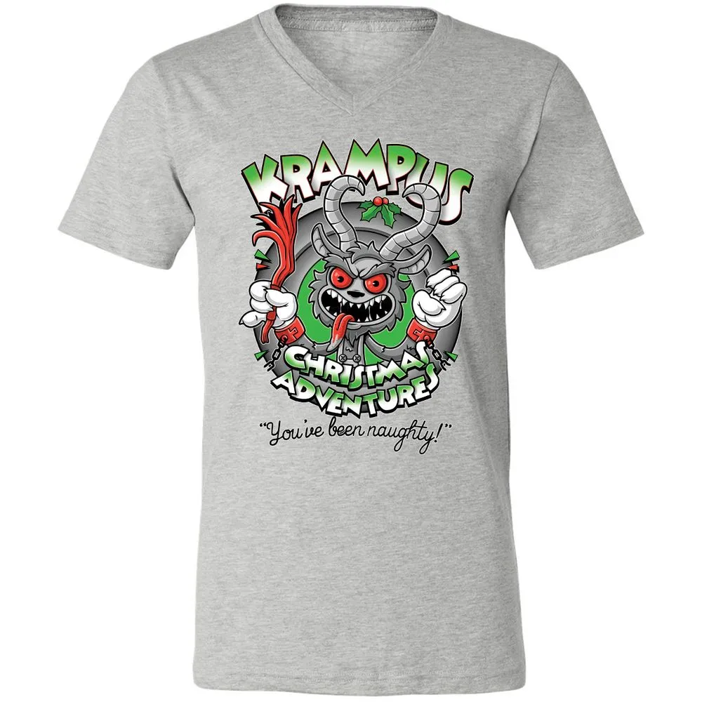 Unisex V-Neck T-Shirt - TTQQH2DU - Athletic Heather - 7