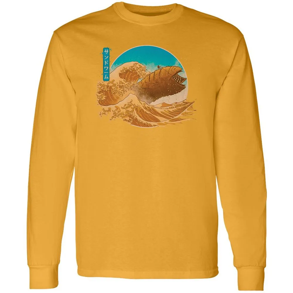 Long Sleeve T-Shirt - DKTZJ8QN - Gold - 9