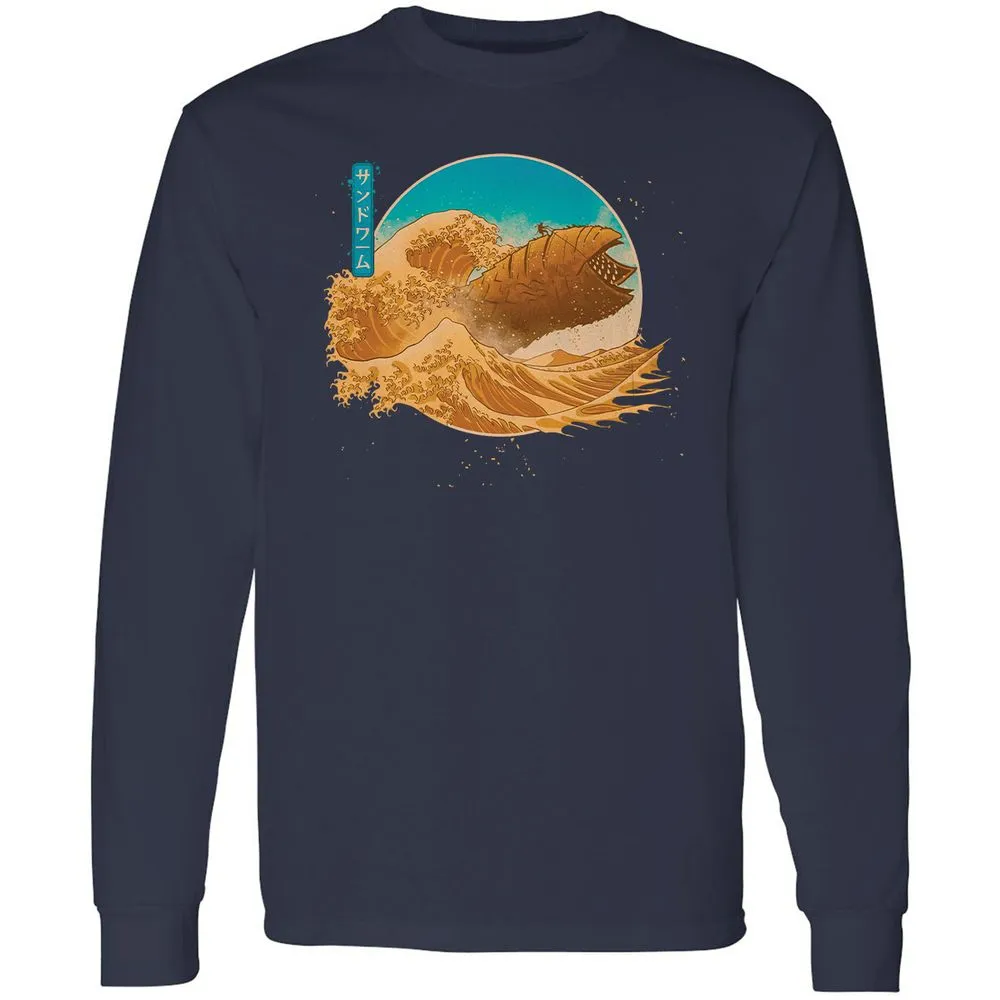 Long Sleeve T-Shirt - DKTZJ8QN - Navy - 2