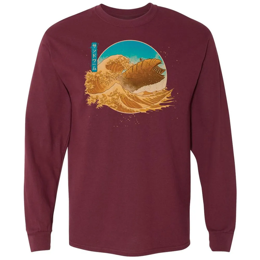 Long Sleeve T-Shirt - DKTZJ8QN - Maroon - 11