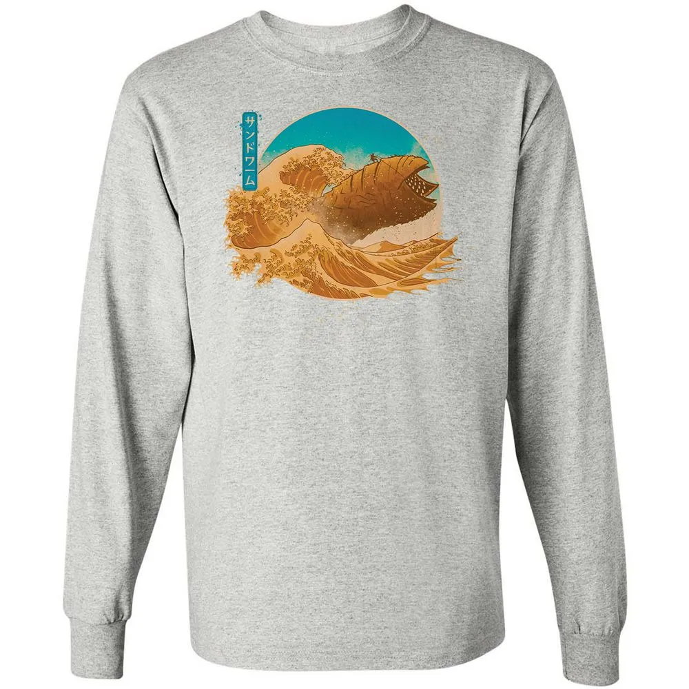Long Sleeve T-Shirt - DKTZJ8QN - Ash - 7