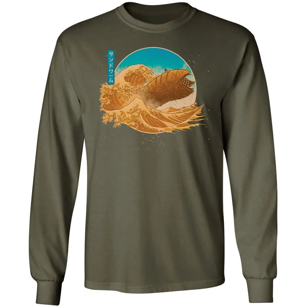 Long Sleeve T-Shirt - DKTZJ8QN - Military Green - 16