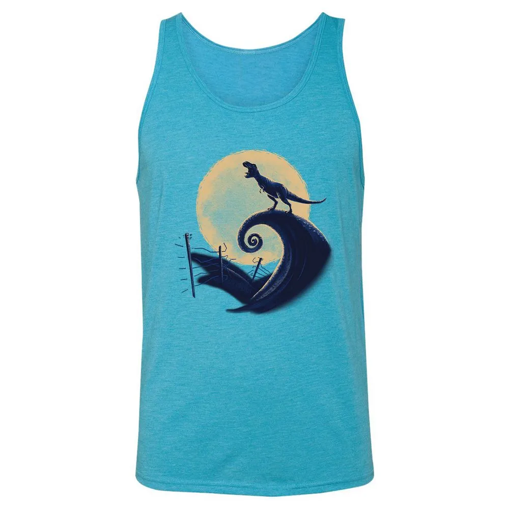 Unisex Jersey Tank - DTPCNTKJ - Aqua Triblend - 3