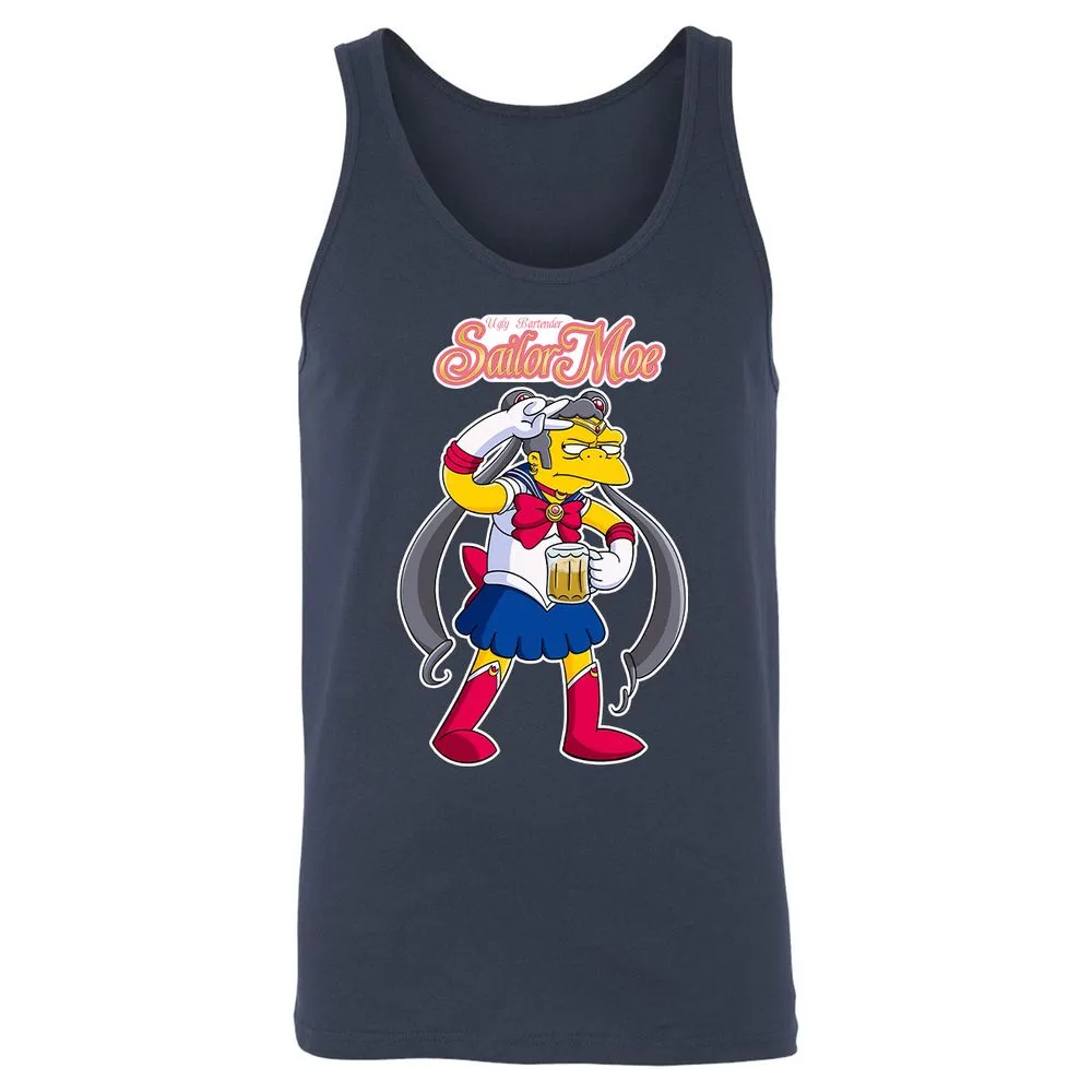 Unisex Jersey Tank - L48N3673 - Navy - 2