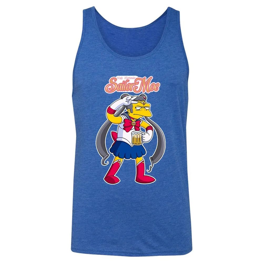 Unisex Jersey Tank - L48N3673 - True Royal Triblend - 12