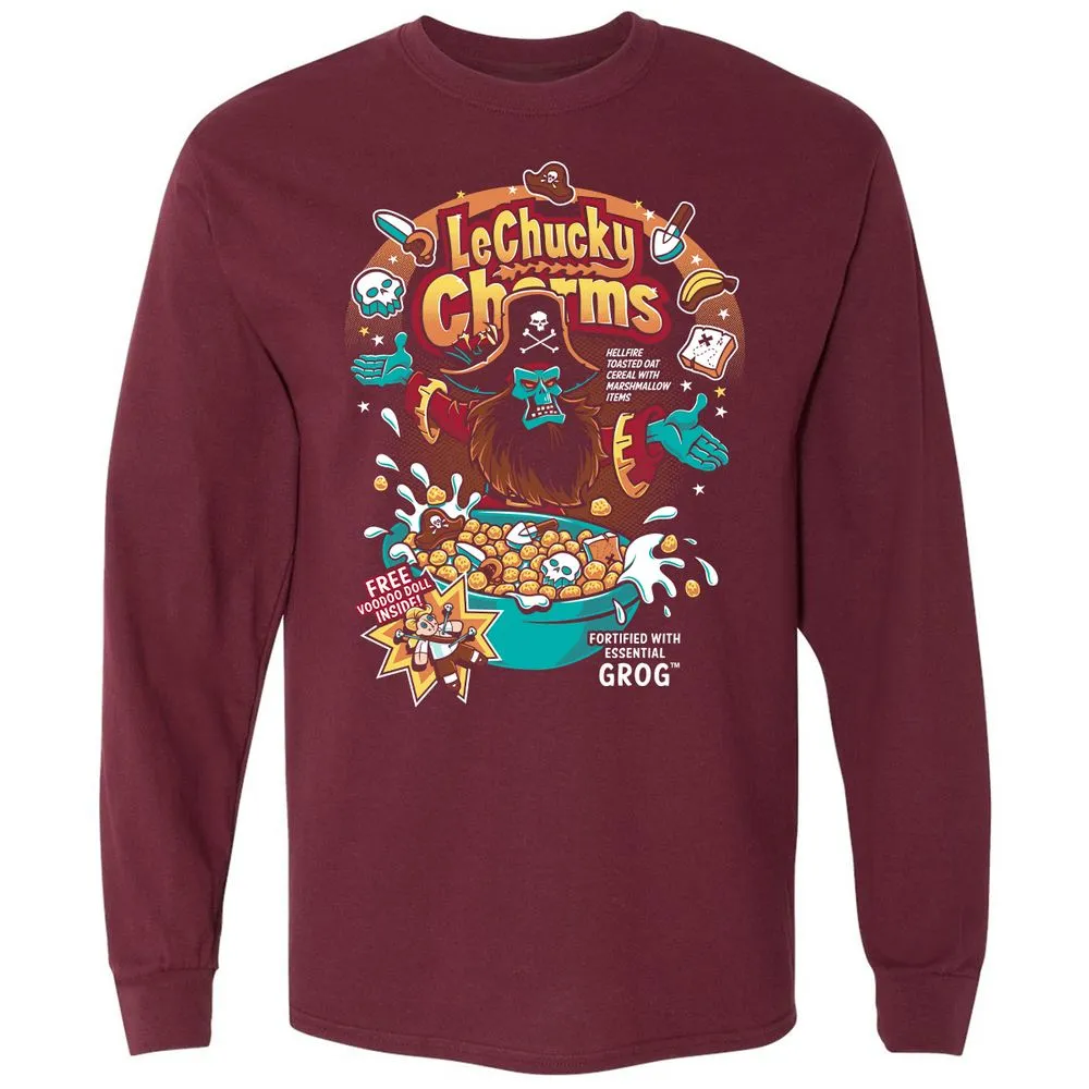 Long Sleeve T-Shirt - F8QSKV5Z - Maroon - 11