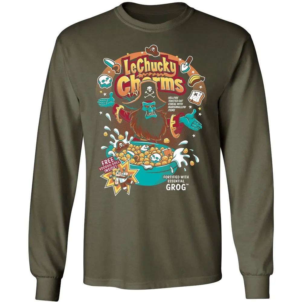 Long Sleeve T-Shirt - F8QSKV5Z - Military Green - 16