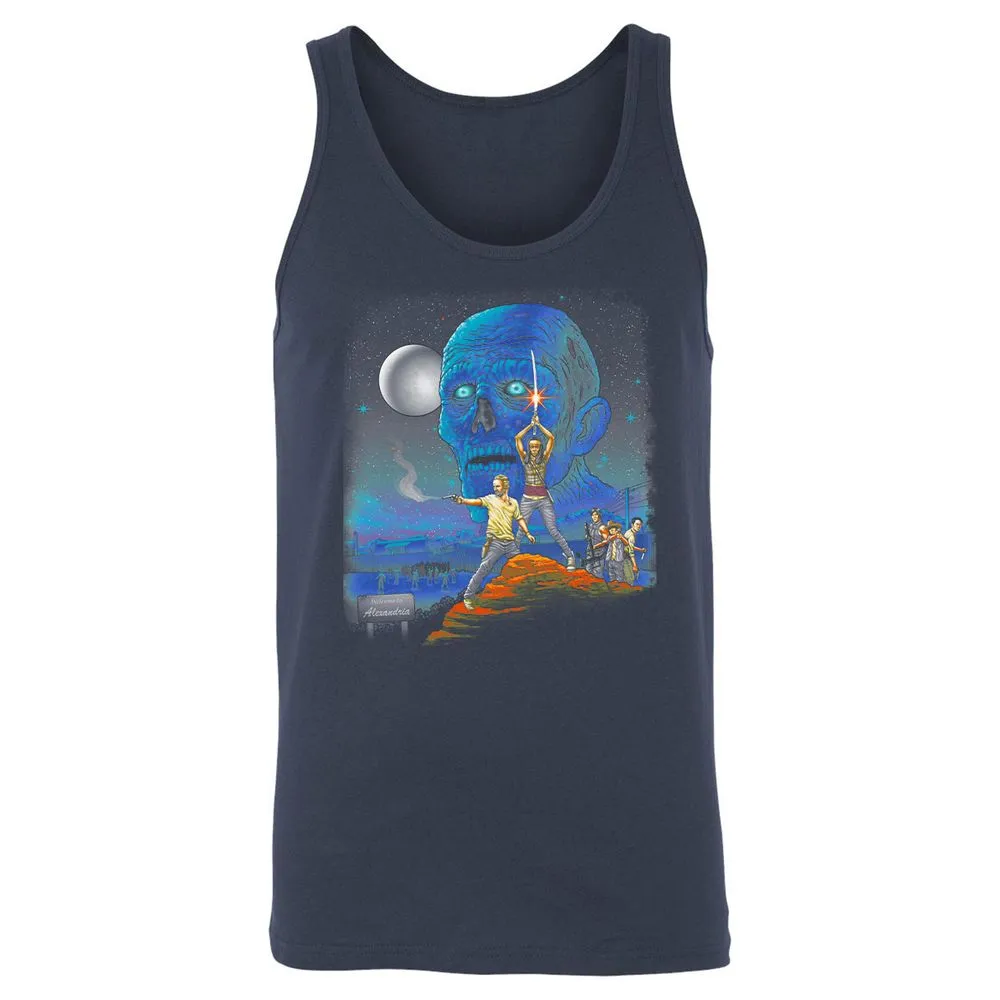 Unisex Jersey Tank - 9U73A25V - Navy - 2