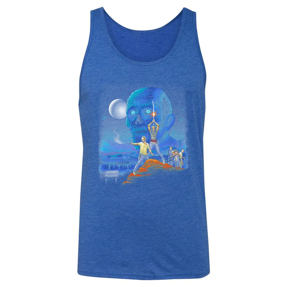 Unisex Jersey Tank - 9U73A25V - True Royal Triblend - 12