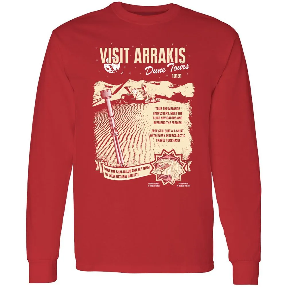 Long Sleeve T-Shirt - ESCYKVB7 - Red - 14