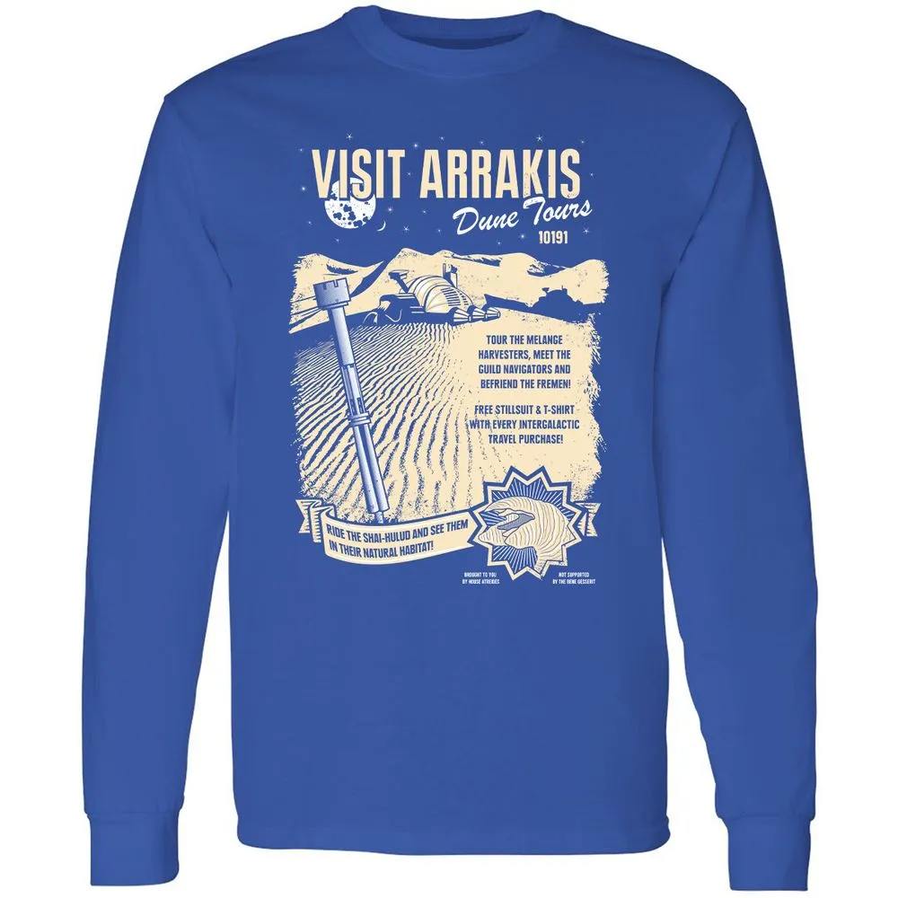 Long Sleeve T-Shirt - ESCYKVB7 - Royal - 8