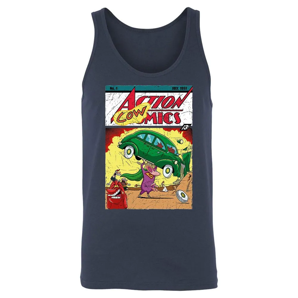 Unisex Jersey Tank - Q8Q82UKQ - Navy - 2