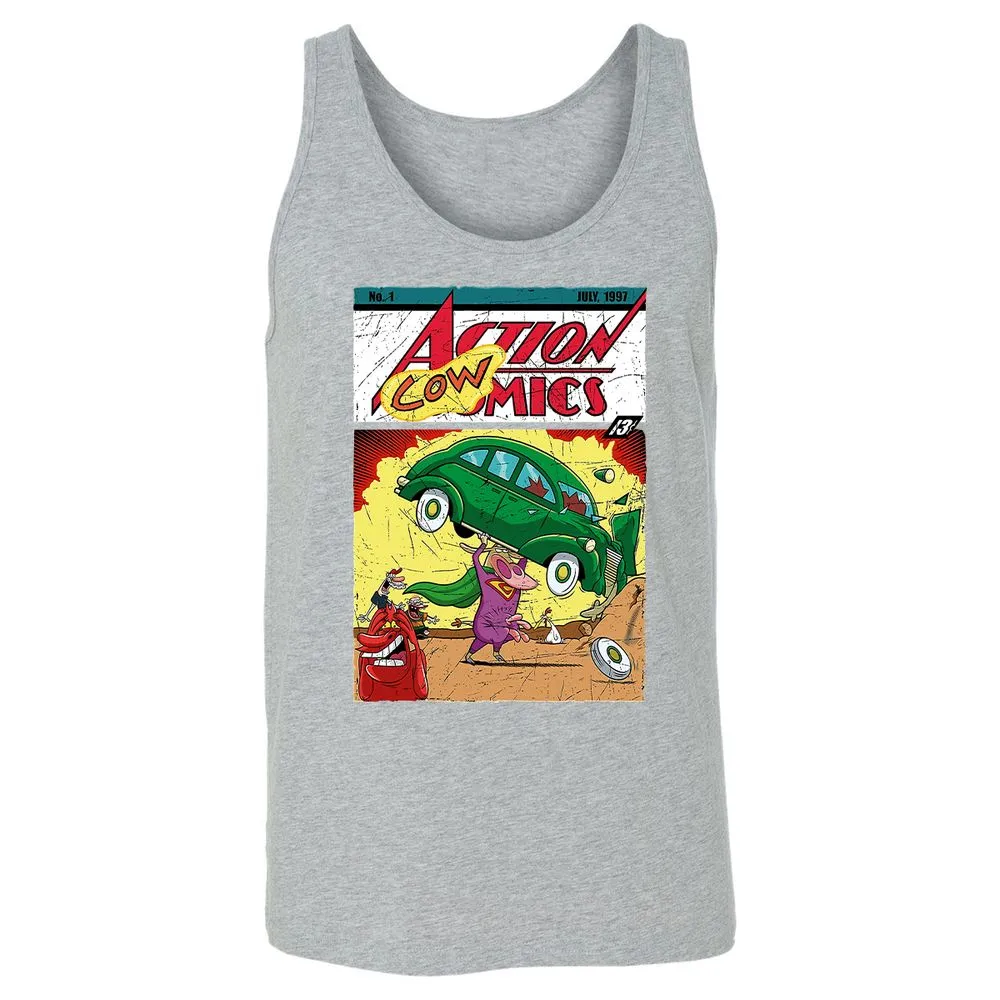 Unisex Jersey Tank - Q8Q82UKQ - Athletic Heather - 4
