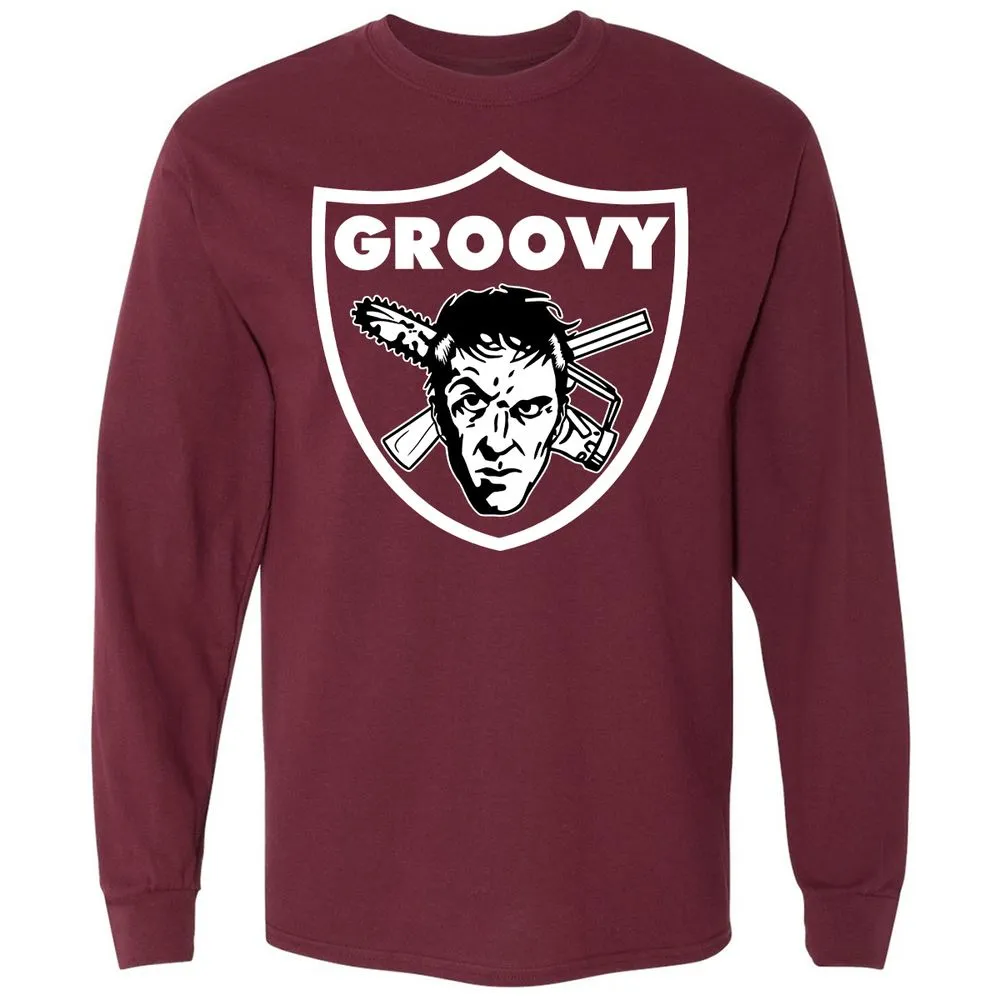 Long Sleeve T-Shirt - X2SPRJX5 - Maroon - 11