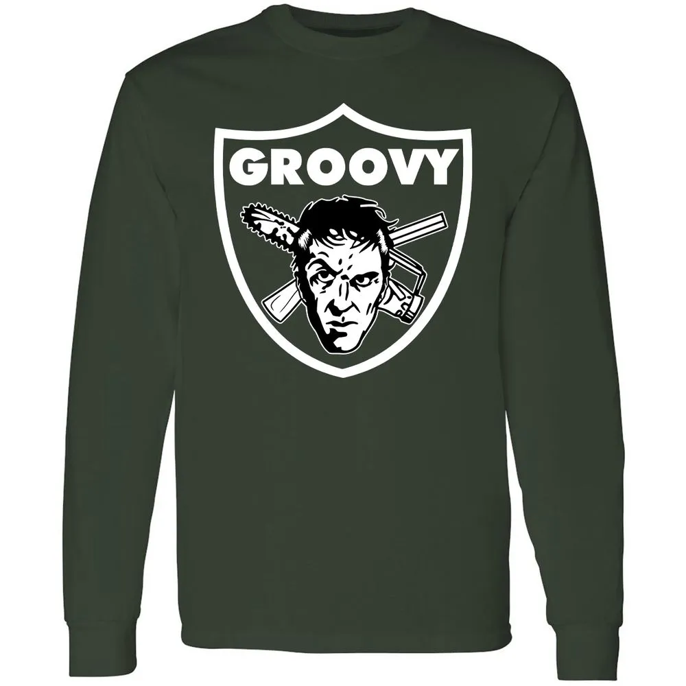 Long Sleeve T-Shirt - X2SPRJX5 - Forest Green - 4