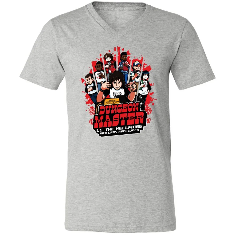 Unisex V-Neck T-Shirt - RQMBGYP1 - Athletic Heather - 7