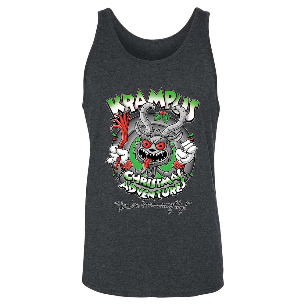 Unisex Jersey Tank - JUBEMHYS - Dark Grey Heather - 6