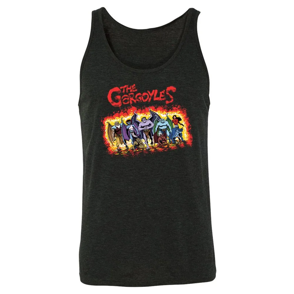 Unisex Jersey Tank - BKEJSJNC - Charcoal Black Triblend - 5