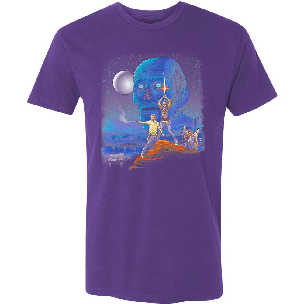 Premium Unisex T-Shirt - FYS893CX - Purple Rush - 7