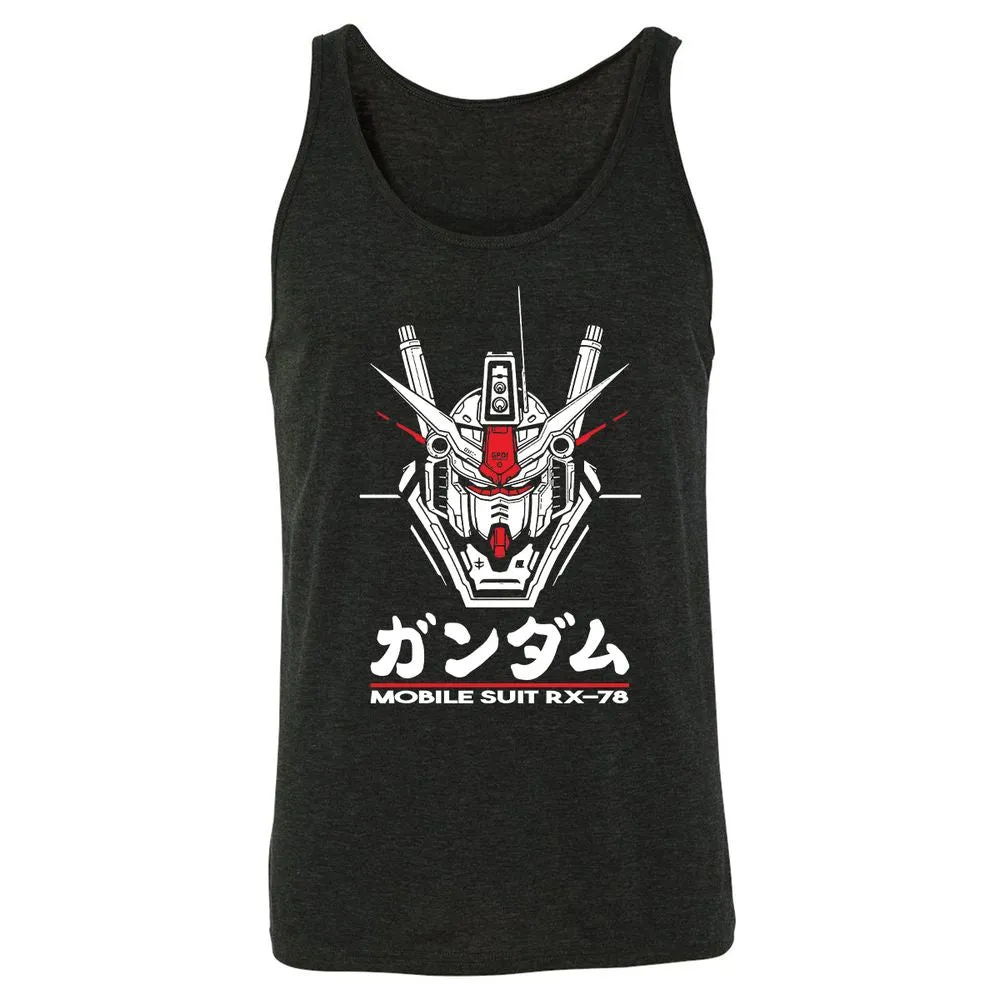 Unisex Jersey Tank - 9AWYJWL6 - Charcoal Black Triblend - 5