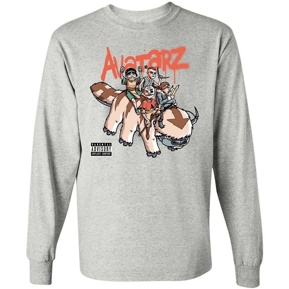 Long Sleeve T-Shirt - EGA98VF4 - Ash - 7