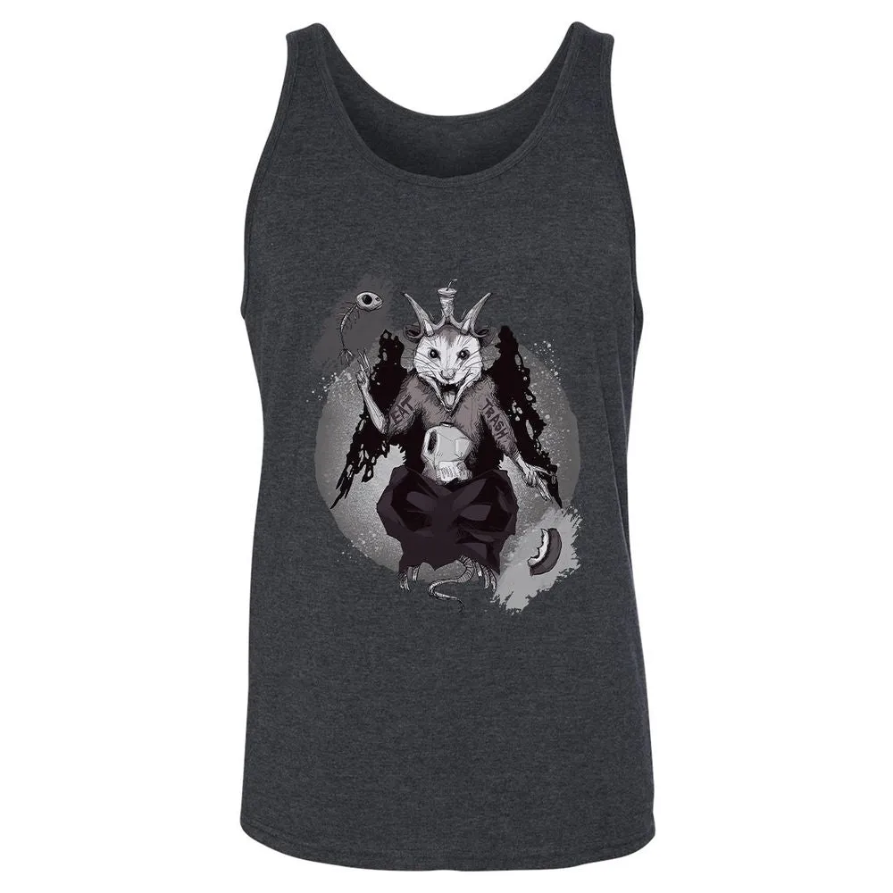 Unisex Jersey Tank - B4L6YQ9E - Dark Grey Heather - 6