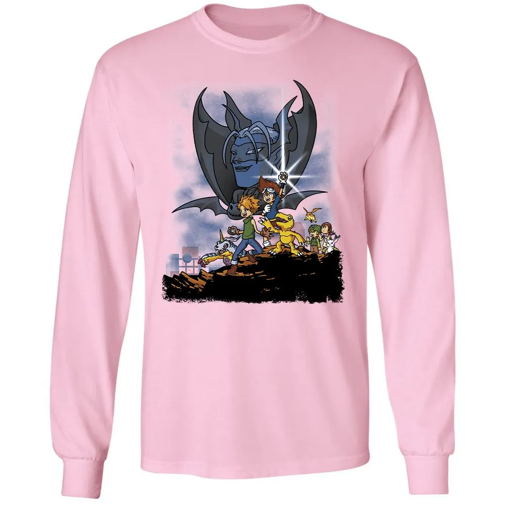 Long Sleeve T-Shirt - WKN3UVVJ - Light Pink - 3