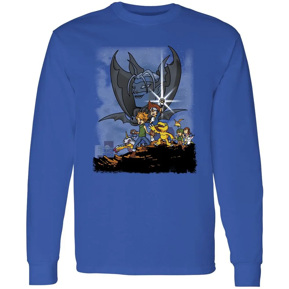 Long Sleeve T-Shirt - WKN3UVVJ - Royal - 8