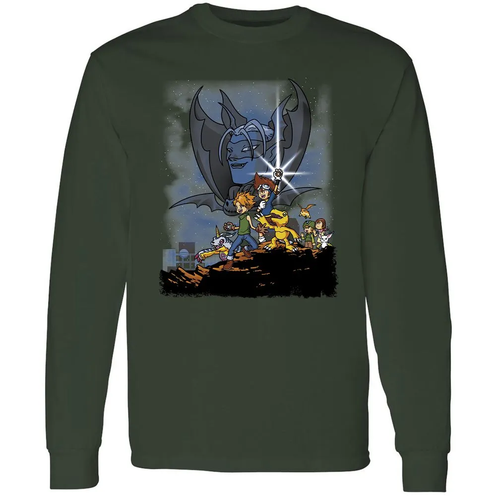 Long Sleeve T-Shirt - WKN3UVVJ - Forest Green - 4